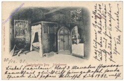 Merano (Meran), Landesfürstliche Burg: Schlafzimmer
