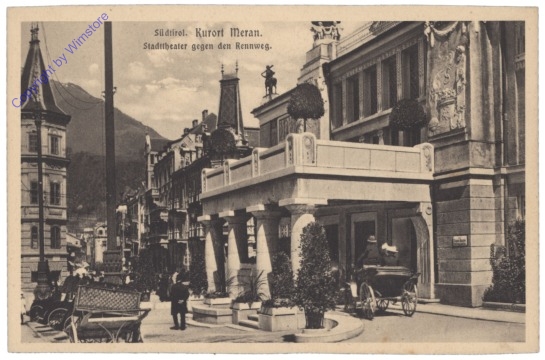 Merano (Meran), Stadttheater gegen den Rennweg