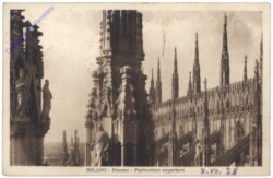 Milano (Mailand), Duomo, Particolare superiore