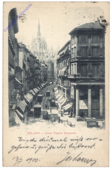 Milano (Mailand), Corso Vittorio Emanuele