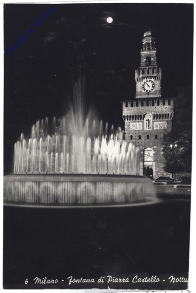 ak153976 Milano (Mailand), Fontana di Piazza Castello