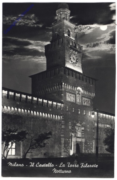 ak153978 Milano (Mailand), Il Castello - La Torre Filarete