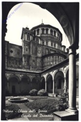 Milano (Mailand), Chiesa delle Grazie, Cupola del Bramante