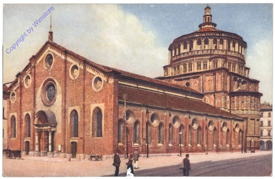 ak153989 Milano (Mailand), Chiesa S. Maria delle Grazie