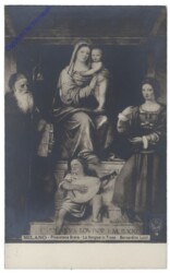 Milano (Mailand), Pinacoteca Brera - La Vergine in Trono