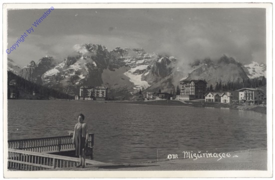 Misurina, Am Misurinasee