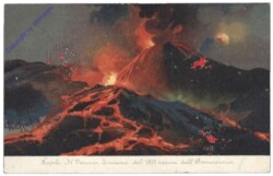 Napoli, Il Vesuvio-Eruzione del 1872
