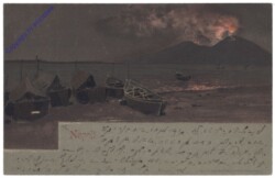 ak154058 Napoli, Il Vesuvio-Eruzione