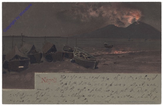Napoli, Il Vesuvio-Eruzione