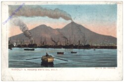 Napoli, Il Vesuvio visto dal Molo