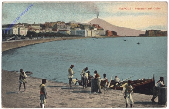 Napoli, Pescatori nel Golfo