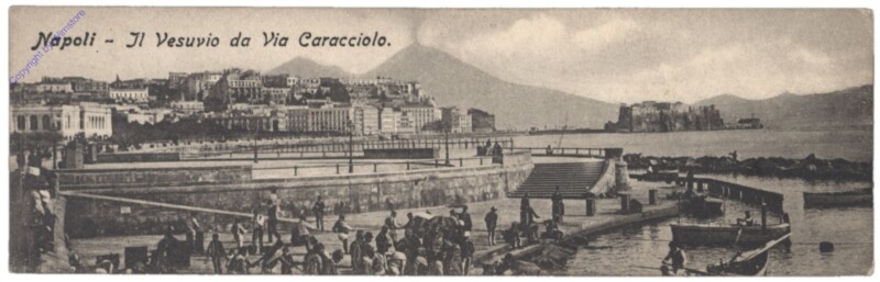 Napoli, Il Vesuvio da Via Caracciolo