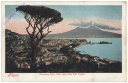 Napoli, Panorama della Citta dalla Villa Patrizi