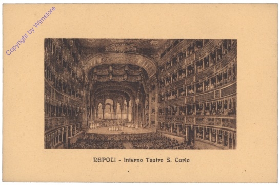 Napoli, Interno Teatro S. Carlo