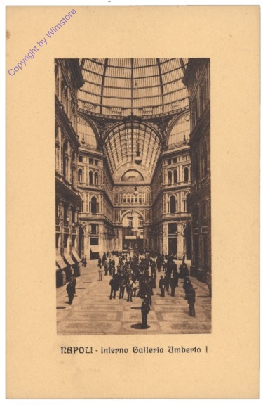 Napoli, Interno Galeria Umberto I