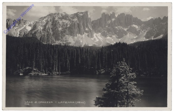 ak154122 Obereggen, Lago di Carezza - Latemar