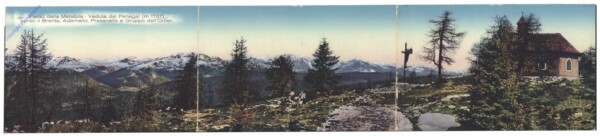 Ortles (Ortler), Passo della Mendola - Veduta dal Penegal