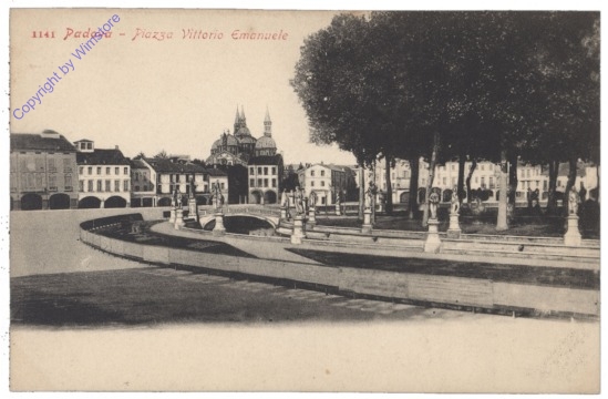 Padova (Padua), Piazza Vittorio Emanuele