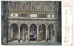 Padova (Padua), Basilica di S. Antonio, Altare dell Arca