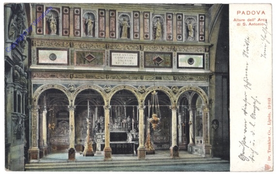 Padova (Padua), Basilica di S. Antonio, Altare dell Arca