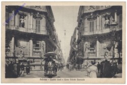 Palermo, Quatro Canti e Corso Vittorio Emanuele