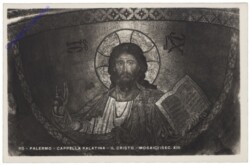 ak154177 Palermo, Cappella Palatina, Il Cristo-Mosaici