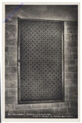 Palermo, Cappella Palatina, Porta Araba in Ferro Battuto