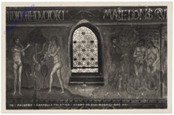 Palermo, Cappella Palatina, Adamo ed Eva-Mosaici