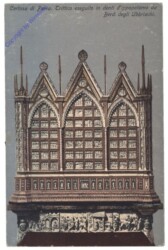 Pavia, Certosa, Trittico eseguito in denti d'ippopotamo da Berd. degli Ubbriachi