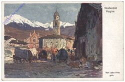 Pergine Valsugana, Straßenbild