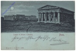 ak154206 Pesto, Tempio di Nettuno e Basilica