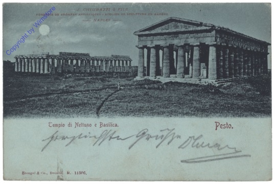 Pesto, Tempio di Nettuno e Basilica