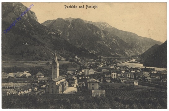 Pontebba (Pontafel), Ortsansicht