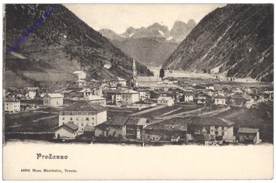 Predazzo, Ortsansicht