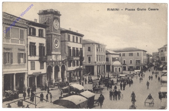 Rimini, Piazza Giulio Cesare