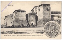 Rimini, Avanzo del Castello Malatestiano eretto da Sigismondo nel 1446