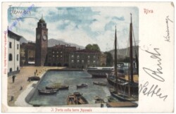 Riva del Garda, Il Porto colla torre Aponale