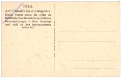 Roma (Rom), Am Forum des Kaisers Augustus