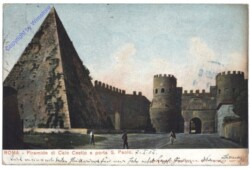 Roma (Rom), Piramide di Caio Cestio e Porta S. Paolo
