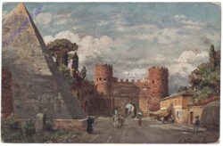 Roma (Rom), Porta S. Paolo und die Pyramide des Cestius