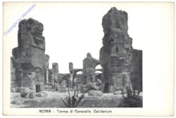 Roma (Rom), Terme di Caracalla, Calidarium