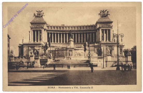 Roma (Rom), Monumento a Vitt. Emanuele II