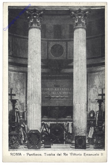 Roma (Rom), Pantheon, Tomba del Re Vittorio Emanuele II