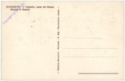 Rovereto, Il Castello, sede del Museo Storico di Guerra