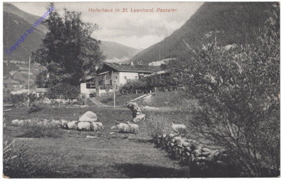 San Leonardo in Passiria (St. Leonhard i. Passeier), Hoferhaus