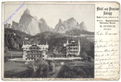 Siusi allo Sciliar (Seis am Schlern), Hotel und Pension Salegg