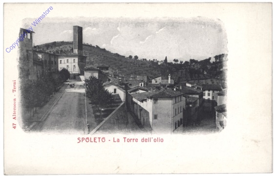 Spoleto, La Torre dell'olio