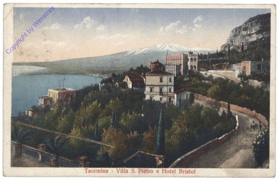 Taormina, Villa S. Pietro e Hotel Bristol