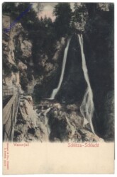 Tarvis, Schlitza-Schlucht, Wasserfall
