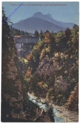 Tarvis, Schlitza-Brücke und -Schlucht